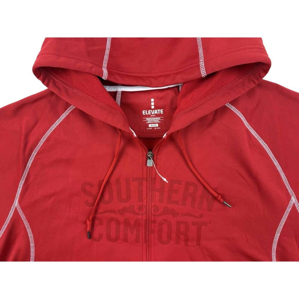 Southern Comfort Whiskey Hoodie Full Zip Jacket Extra Large Elevate Sports